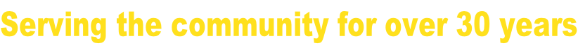 Serving the community for over 30 years