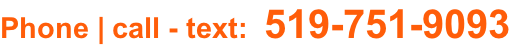 Phone | call - text:  519-751-9093
